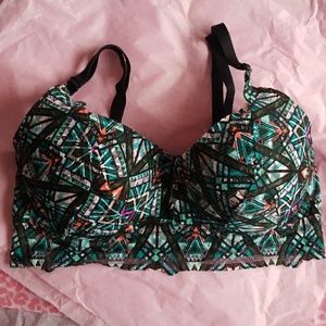 Victoria's Secret PINK Geometric Lace Bralette